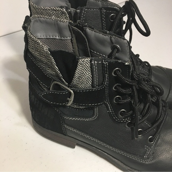 Steve Madden Boots Size 40.5 Black - Picture 6 of 11